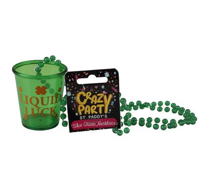 Party st paddys shot glass 1pc