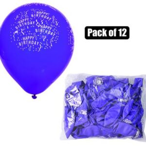 Balloons helium 1pc purple print f-01