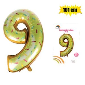 Balloon helium foil donut 9 101cm f-04