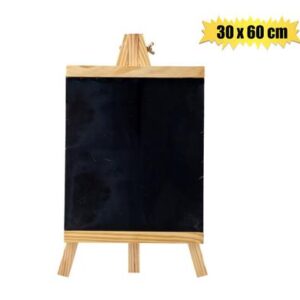 Blackboard chalk easel 30x60cm
