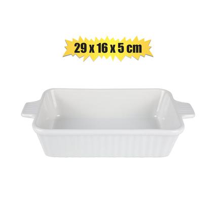 Oven dish 29x16x5cm ceramic rect