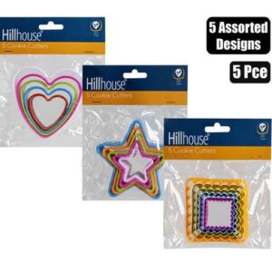 Cookie-cutters pl 5pc round hillhouse