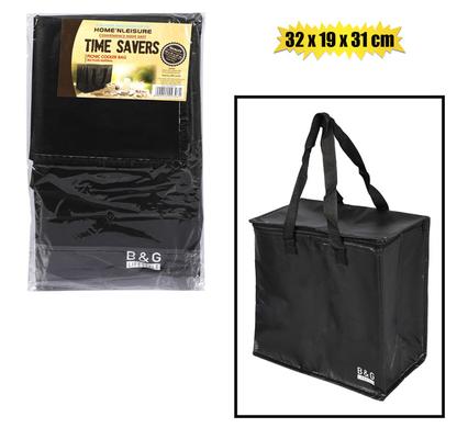Cooler bag 32x19x31cm black