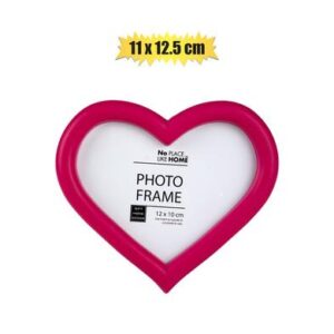 Picture-frame pl heart-shape 11x12.5cm