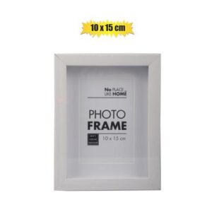 Picture-frame pl shadow box 10x15cm whit