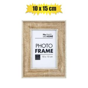 Picture-frame pl woodgrain 10x15cm