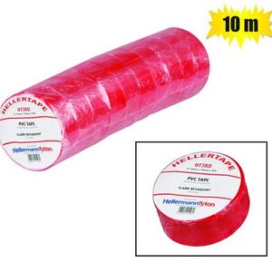 Ins-tape pl red 19mmx10m