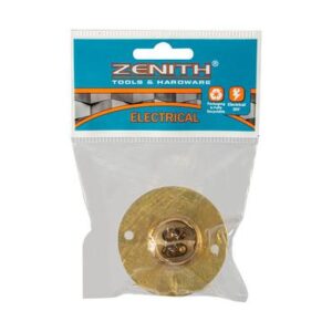 Batten-holder brass 50mm zenith