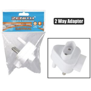 Plug-adaptor 2x2pin euro zenith