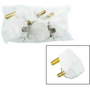 Plugtop 16amp solid pin w/screw