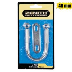 U-bolt galvanised 40mm