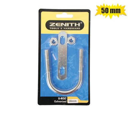 U-bolt galvanised 50mm