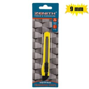 Knife 9mm snapoff-blade zenith-card