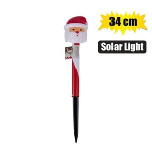 Xmas lights solar garden 34cm