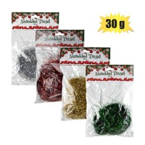 Xmas garland tinsel shredded 30g