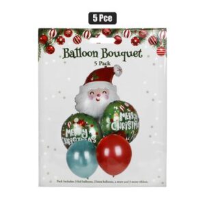 Xmas balloon 5 pack