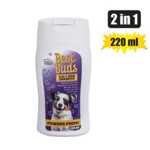Best buds dog shampoo 2-in-1 220ml