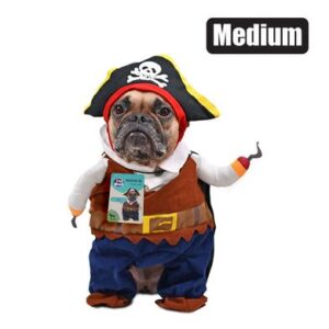 Pet dog novelty clothing pirate-medium