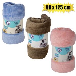 Pet blanket flannel fleece 90x125cm