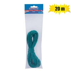 Lacing-cord 2mmx20m grn/blk asstd zenith