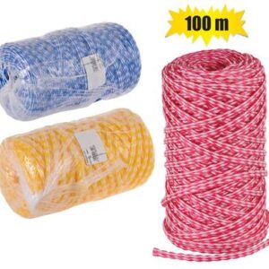 Ski-rope 7mm x100m-hank 2-color