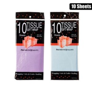 Paper tissue 50x66cm 10xshts blue/lilac