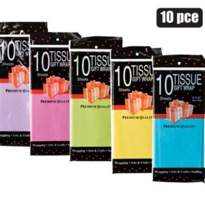 Paper tissue 50x66cm 10xshts brights