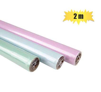Gift-wrap 700mmx2m solid pastel colors