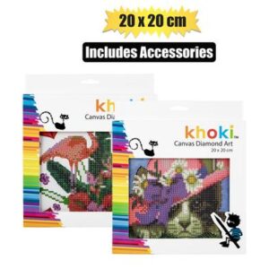 Art+craft diamond art canvas 20x20cm