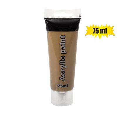 Art+craft paint acrylic tube 75ml bronze
