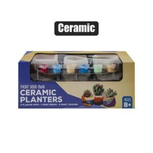 Art+craft paint your own planters