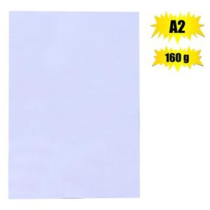 Art+craft board a2 160g sheet white past