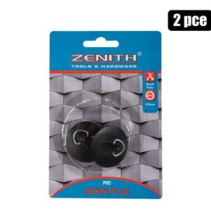 Basin-plug 2pce black zenith