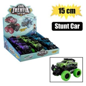 Vehicle jeep monster stunt 15cm