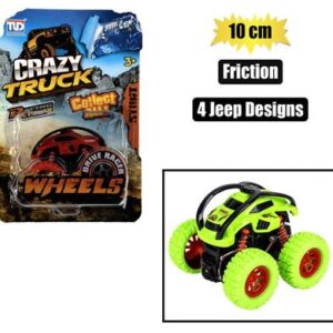 Vehicle jeep monster friction 10cm