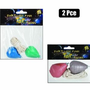 Boys playset game 2 tops and strings