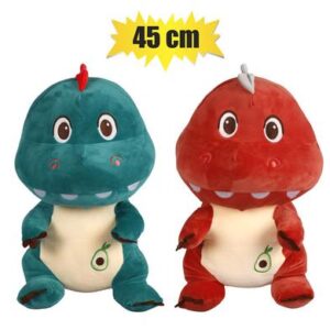Plush dinosaur smiling teeth 45cm