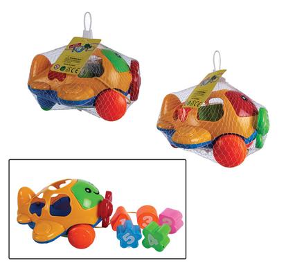 Baby pull along shape sorter 18cm