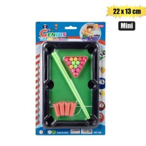 Game mini pool table 22x13cm