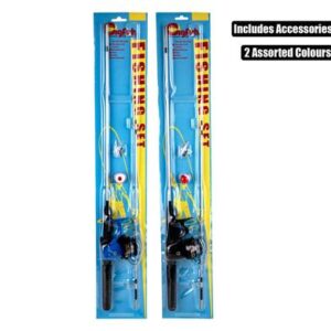 Fishing rod spinning set