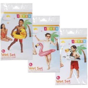 Intex swim ring split animal asstd
