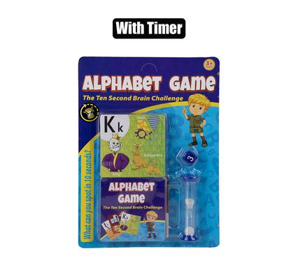 Edu knowledge card game with timer