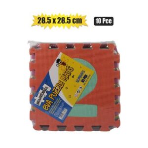 Edu eva mat numbers 10pc 28.5x28.5cm