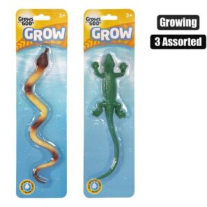 Novelty growing reptiles
