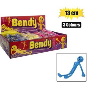 Novelty bendy smiley 13cm