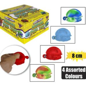 Novelty sensory bubble animal 8cm asstd