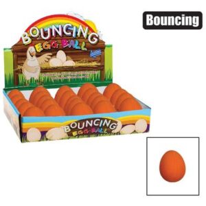 Novelty ball bouncing egg