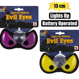 Halloween scary eyes w/light 13cm