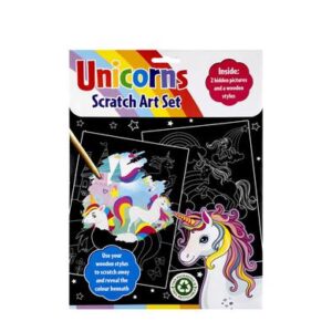 Book activity scratch art set 2