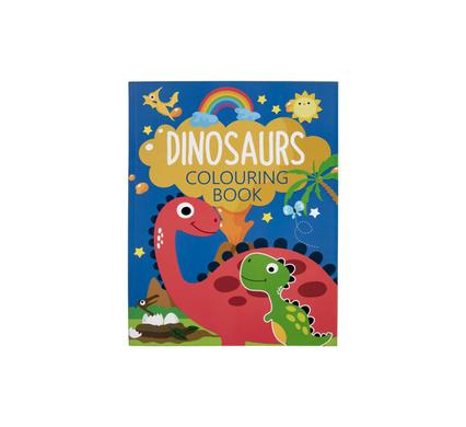 Book colouring dinosaurs